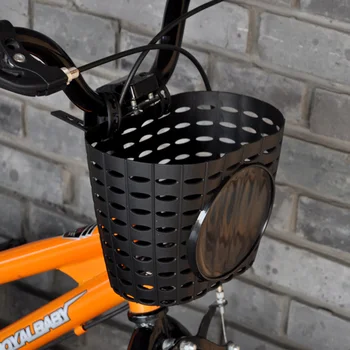 1 бр., детска велосипедна кошница, очарователна богат на функции велосипедна кошница на преден кормилото, переноска за детски велосипеди