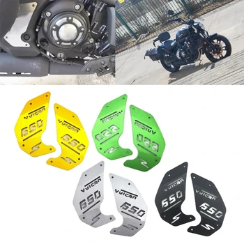 1 чифт на Страничните накладки на двигателя на мотоциклет за ВУЛКАН S650 2015-2020, алуминиева външна декорация, модифицирани аксесоари