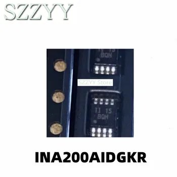 1БР INA200AIDGKR със сито печат BQH MSOP8 пин кръпка-чип за наблюдение на ток power IC