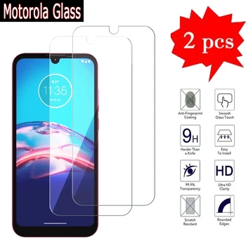 2-1 бр. Стъкло За Motorola Moto E6 E7 E E6i E7i Power Plus Play Edge S Защитно фолио за Motorola E7 E6i E6 E Закалено Стъкло