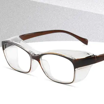 2/3/5 Защитни очила с прозрачни фарове за мъгла лещи, устойчиви на uv черен цвят