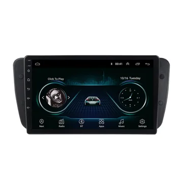 2 Din Android 12 Стерео Радио Авто DVD GPS Мултимедиен Плейър 5G WiFi Камера DSP Carplay За Seat Ibiza 6j 2009-2012 г.