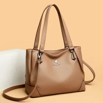 2023, Нова Водоустойчив Дизайнерска дамска чанта, Луксозна Дизайнерска тенденция чанта с Голям капацитет, Висококачествена и Модерна чанта от мека кожа