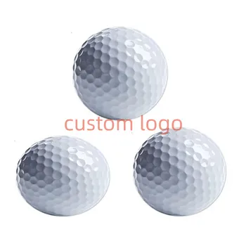 220шт Обичай Логото на Голф 3-слойный Игра на топка Гумена Топка за голф Сарин Материал