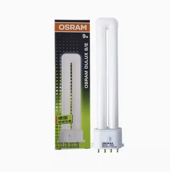 2x OSRAM DULUX S/E 9 W/840 4000 До Бяло 9 W/865 Дневна светлина 2G7 4 за контакт CFL Лампа Лампа LUMILUX