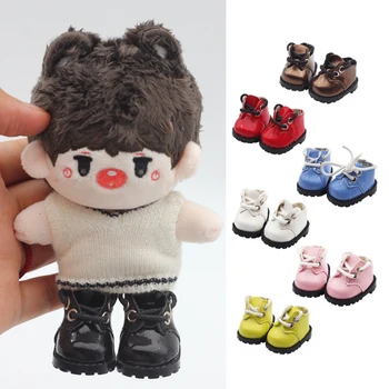 3,8 * 2,3 см Обувки за пръстите на 10 см. плюшен корея кукла Kpop EXO играчка обувки