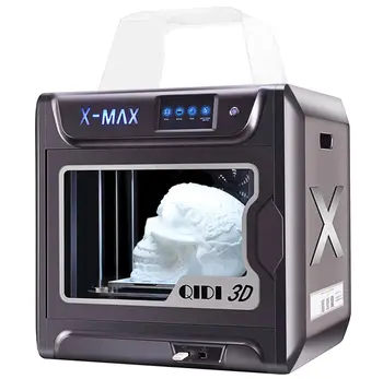 3D принтер QIDI TECH Голям размер X MAX 300x250x300 мм, сензорен екран с автоматично ниво на бвп на Екструдер, комплект за 3D-принтер 