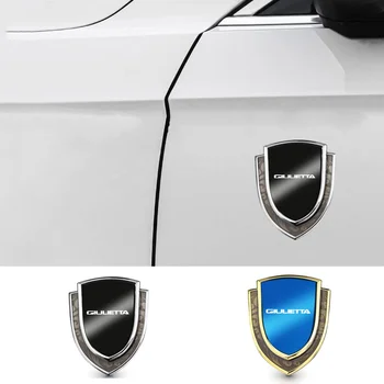 3D Стикер Meta на кола, емблемата на врата на щит, защитен стикер за автомобил колата за 147 156 159 166 Giulietta Spider GT, автомобилни аксесоари