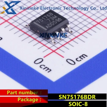 5ШТ SN75176BDR SOIC-8 Марка: 75176B RS-422/RS-485 Интерфейс IC Диференциална гума Полудуплексные приемопередатчики SMD-чип Абсолютно Нова