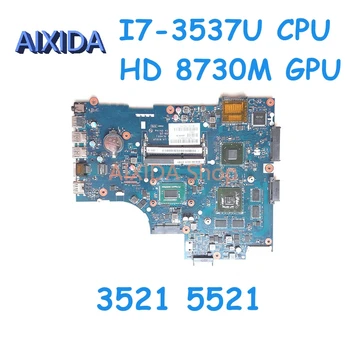 AIXIDA VAW01 LA-9101P CN-00P55V 00P55V дънна Платка За DELL Inspiron 3521 5521 дънна Платка на лаптоп I7-3537U CPU HD 8730M GPU