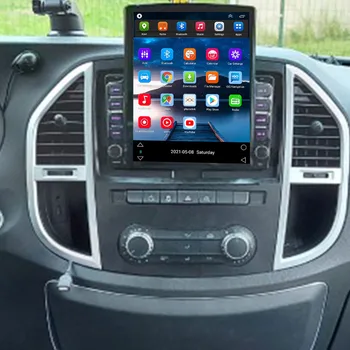 Android 12 Carplay 5G За Tesla Вертикално Автомобилното Радио Стерео Видео За Mercedes Benz W447 Vito 3 2014-2035 GPS