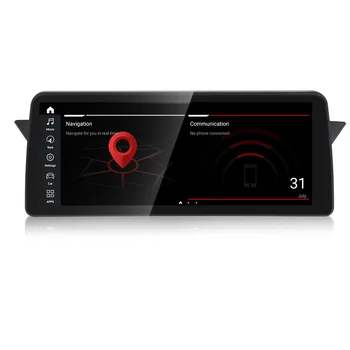 Android auto 10,25-инчов главното устройство, автомобилен мултимедиен безжична Apple CarPlay за BMW X1 E84 2009-2015 CIC система