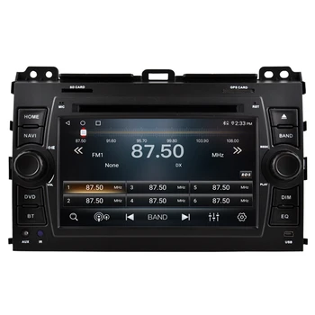 DSP 5G За Toyota Land Cruiser Prado 120 LC120 GPS Авто Радио Мултимедиен Плейър Авторадио Android Навигация GX470 с DVD