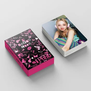 Kpop Idol 55 бр./компл. Lomo Card GIDLE I FEEL Албум картички, Нова колекция от подаръци за любителите на снимки
