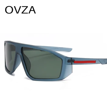 OVZA 2023 Нови Извънгабаритни Мъжки Поляризирани Слънчеви Очила За Шофиране Модни Огледални Очила Дамски S1256