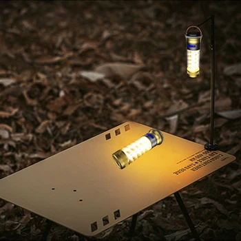 XPG Лампа за къмпинг с плавно затъмняване на Led лампа за къмпинг 2000 mah Type-C USB Акумулаторна батерия за нощен риболов в извънредни ситуации