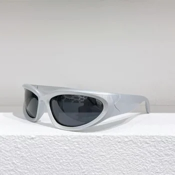Y2K Тенденция Слънчеви очила За Мъже Или жени, Огледални очила, Марка дизайнерски авиационна Гореща разпродажба