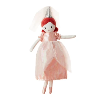 Y55B 15 'Скъпа играчка плюшен принцеса за момичета с балетками, Розова хубава кукла, за Декорация на детска стая е за сън