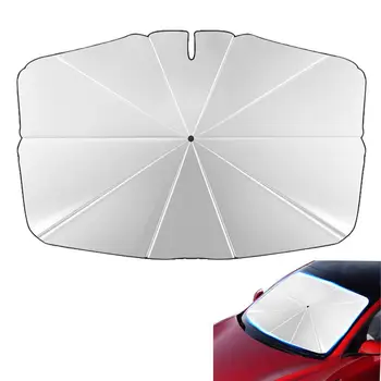 Авто козирка, чадър за Tesla Auto, слънчеви седалка на предно стъкло, козирка, вътрешна защита на предното стъкло