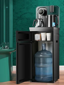 Автоматична интелигентна машина за приготвяне на чай Amoi под кофа, висок клас вертикален диспенсер за вода за вашия офис, 220 В, Топли