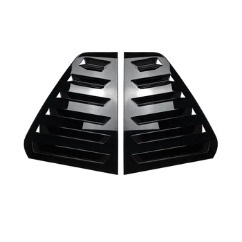 Автомобилни лъскавите черни задни стъкла, тристранни щори, стикери за VW Golf 6 MK6 2008-2012, калъф за полагане на автомобили