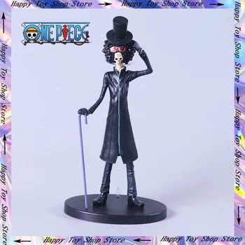 Аниме One Piece Брук Блек, серия моделиране на кукли, 16-23 см, PVC, статуетка, колекция от бижута, играчки, подаръци за деца за Рожден Ден