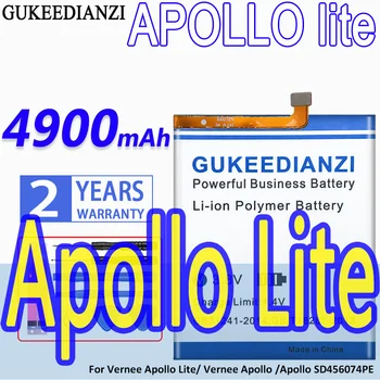 Батерия GUKEEDIANZI Висок Капацитет APOLLO lite 4900mAh За Vernee Apollo Lite/Vernee Аполо/Аполон SD456074PE