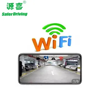 Безжична WiFi, камера за обратно виждане на автомобила резерв паркинг HD Камера Водоустойчива камера за нощно виждане