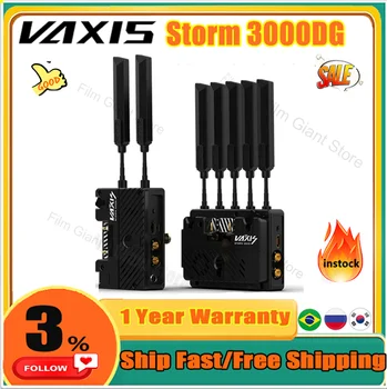 Безжично предаване на Vaxis буря 3000 DG 1080P за камера ARRI RED Аудио HD Видео Предавател приемник