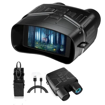 Бинокъл за нощно виждане NV4000B 4K HD, телескоп с цифрово увеличение, очила за нощно виждане за лов, наблюдение на къмпинг