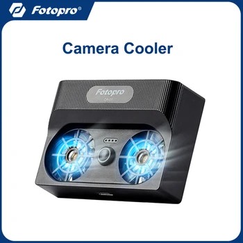Вентилатори за охлаждане на универсалната камера Fotopro, полупроводници, намалява нагряване на Sony, за камери на Canon, Радиатори за преки предавания на закрито
