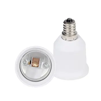 Винт за контакт на електрическата крушка, адаптер за контакта E17 за цокъл на лампата E27, Нов конвертор на притежателя на лампи за led прожектор с царевично крушка