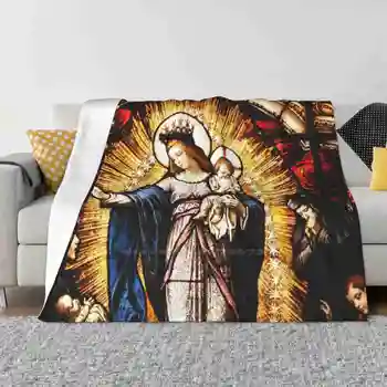 Дева Меко топло одеяло Исус Католическата религия Витражи Майката на Дева Мария, Църквата на Небето Молитва към Бога