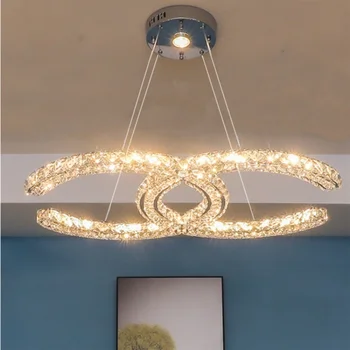 европа модерни led полилей тавана ретро лампа декоративни елементи за дома e27 висящи тела, полилеи вентилатори