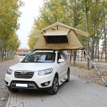 Евтина Електрическа Сгъваема Гараж надуваема палатка Columbus на покрива на автомобила