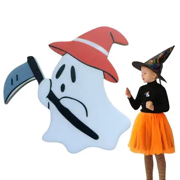 Изтръпване на ужасите, Кричащая Скъпа брошка с привидением, аниме-игли за шапка, раница, якета, дрехи, Забавни етикети за Хелоуин, икони, бижута