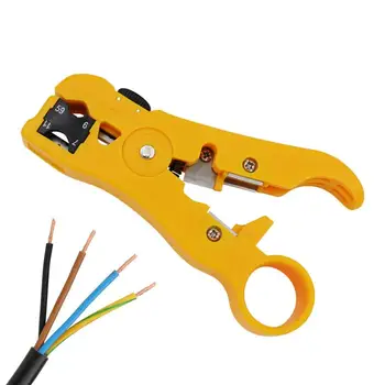 Инструмент за източване кабел, Прецизно рязане на кабел, Източване на кабели, Многофункционални Бързи и стригане за точна източване на коаксиален кабел.