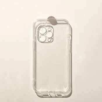Калъф за телефон QQ003 Прозрачен силиконов калъф За телефон iPhone 14 Plus 13 12 11 Pro X XR XS Max Huawei Samsung Xiaomi Redmi