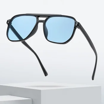 Квадратни Слънчеви очила 2023, Женски Прости Слънчеви очила с Големи размери, Дамски, Мъжки Слънчеви очила в пури в ограничени бройки нюанси, Дамски дрехи, за шофиране, мъжки дрехи