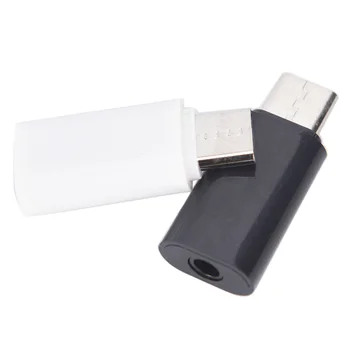 Конектор Mini Type-C и 3.5 мм AUX вход За слушалки USB-C, аудио Адаптер за слушалки, конвертор