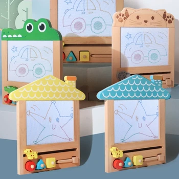 Магнитна Играчка за Рисуване за Деца, Развитие на Дъска за рисуване, Цветни Играчка за Обучение на деца