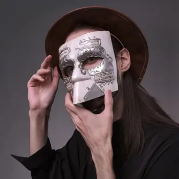 Маска за лице-шоу Маска Маска за Хелоуин Tiktok булката може да пее черна маска на зъл призрак
