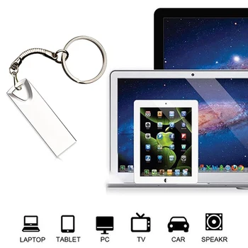 Метални USB-стик 1 TB И 2 TB високоскоростен преносим USB флаш устройство, ключодържател, нов и високо качество