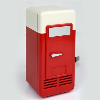 Мини USB охладител/Подарък Портативен Хладилник За напитки, зареждане с Охладител за консерви