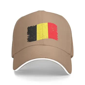 Модерна бейзболна шапка с флага на Белгия, жени, Мъже, Регулируеми По Поръчка, ретро дизайн За възрастни, всички знамена Белгия, шапка на татко е в стил хип-хоп
