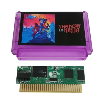 На 8-битова игра касета Shadow of Ninja ФК за игралната конзола за TV с 60 контакти