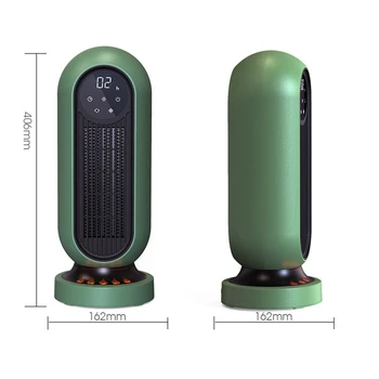 Нагревател помещения, преносим керамични кула нагревател с мощност 2000 Вата, Колебательный електрически нагревател помещения с led подсветка пламък, штепсельная вилица ЕС