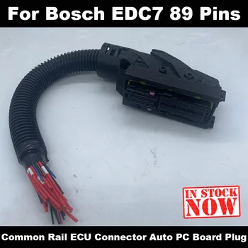 Нов 89-пинов конектор EDC7 двигател Common Rail с Конектор PC Board ECU Конектор сензор за камион + колан кабели