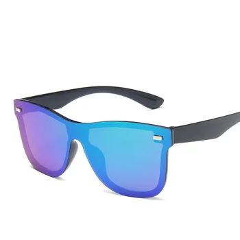 Нови Квадратни огледални слънчеви очила За мъже И жени, Модни Квадратни мъжки слънчеви очила, фирмен дизайн, пълнозърнести лещи, очила за шофиране UV400 2022