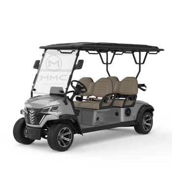 Новият Офроуд Бъги с една литиева батерия от 60 В/72, Обиколка на автомобил с 4 задвижващи колела с дисков спирачка, 4-местна Електрическа количка за голф, за Лов